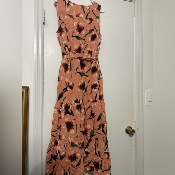 Ava & Viv Pink Floral Maxi Dress - Picture 3 of 7